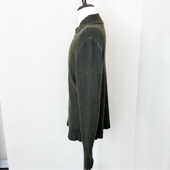 VINCE Men’s Wool Blend Sweater | Size XL | Green - Picture 6 of 8